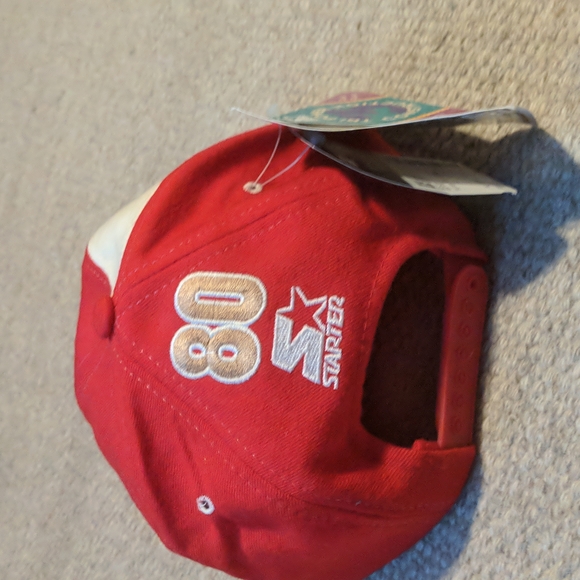 Vintage deadstock Jerry rice starter hat new with tags - Picture 2 of 4